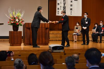 表彰の様子